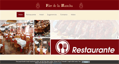 Desktop Screenshot of flordelamancha.com